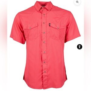 Hooey Sol Pearl Snap Short Sleeve Shirt NWOT